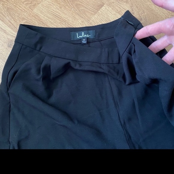 Lulu’s  Kick It black high waisted pants - Picture 7 of 9